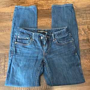 Express Low Rise Skinny Jeans